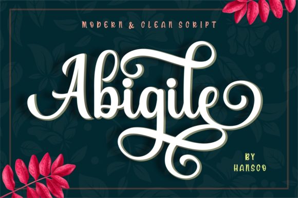 Abigile Font: Handwritten Charm for Business Branding
