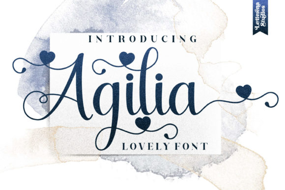 Agilia Font Review: A Delicate Script for Modern Branding