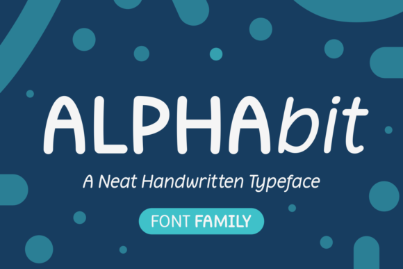 Alphabit Font: Versatile Handwritten Type for Web Design