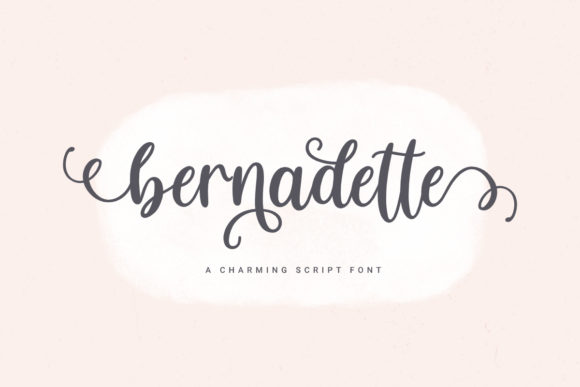 Bernadette Font: Elegant Handwritten Type for Editorial Design