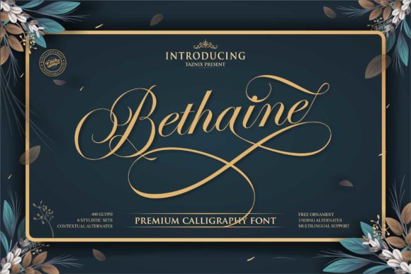 Bethaine Font: Adding Manuscript Charm to Editorial Design