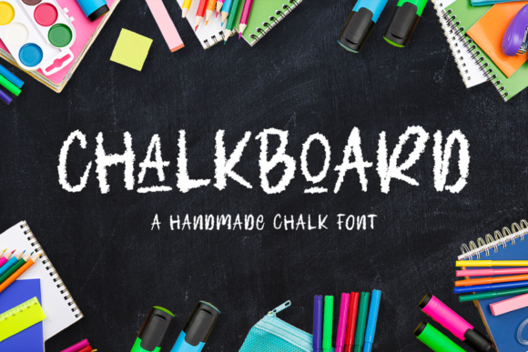 Chalkboard Font: Adding Handwritten Warmth to Editorial Layouts