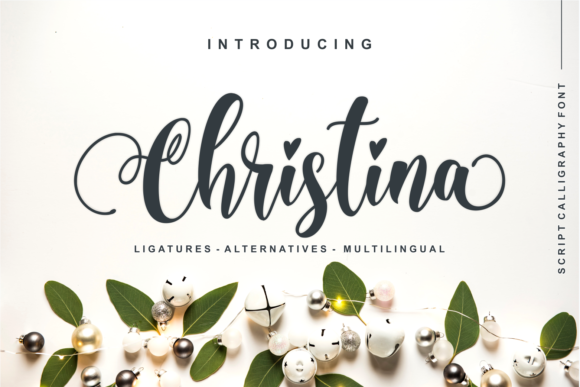 Christina Font: Elevating Editorial Design with Romantic Script