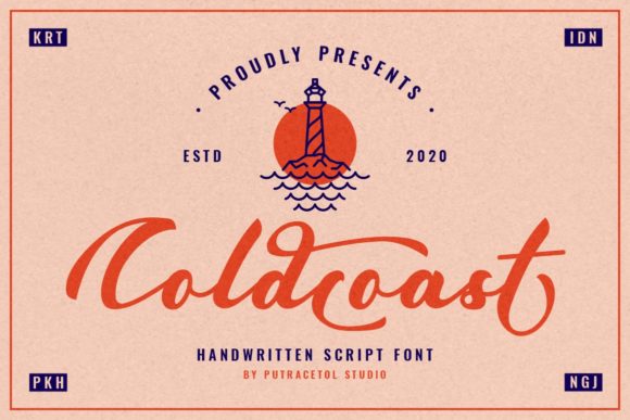 Coldcoast Font Review: Digital Layouts & Web Design
