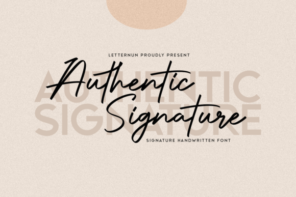Elevate Handmade Products with Authentic Signature Font