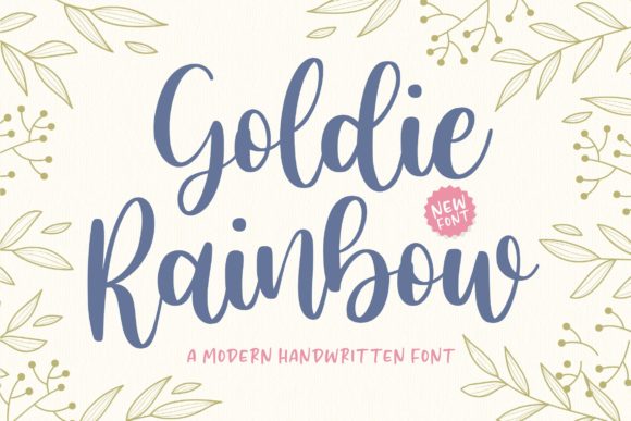 Goldie Rainbow Font Review for Digital Campaigns