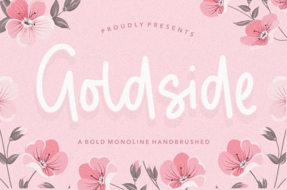 Goldside Font: Elevating Campaign Visuals with Elegant Script