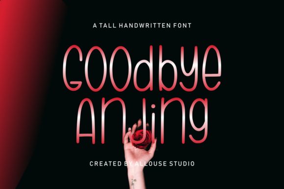 Goodbye Anjing Font: Handwritten Style for Digital Campaigns