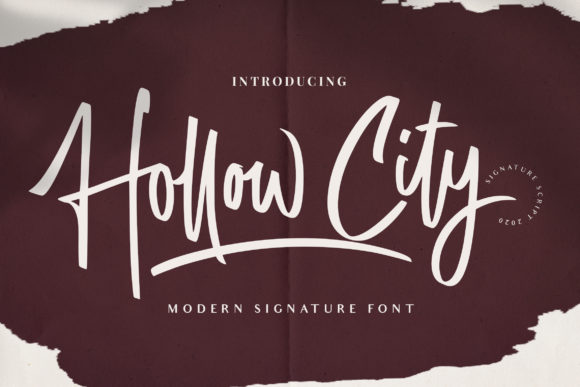 Hollow City Font: Sweet Script for Digital Campaigns