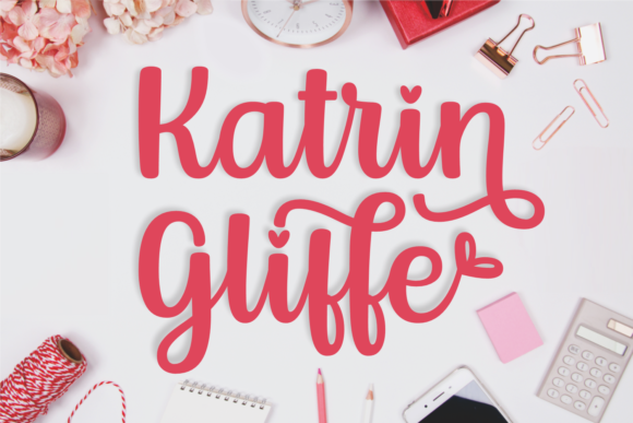 Katrin Gliffe Font: Professional Script for Small Business Branding