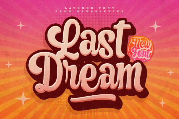 Last Dream Font Review for Web Design Layouts