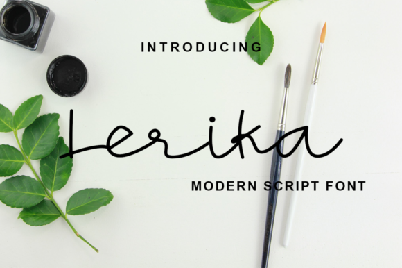 Lerika Font Review: A Handwritten Typeface for Campaigns