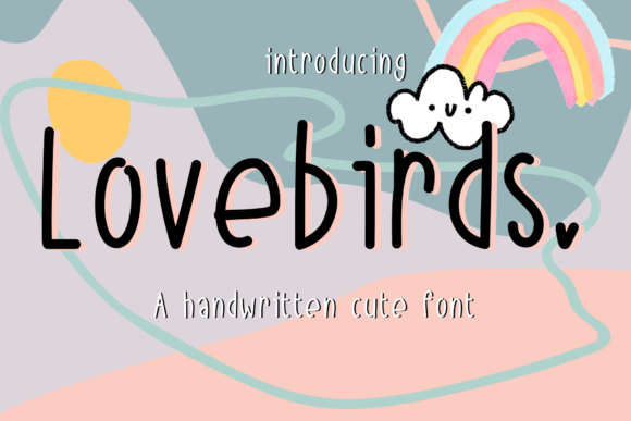 Lovebirds Font: A Handwritten Typeface for Small Business Branding