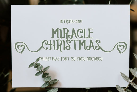 Miracle Christmas Font: Elevating Digital Brand Design