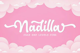 Nadilla Font: Elevating Campaign Visuals with Elegant Script