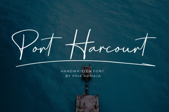 Port Harcourt Font: Elegant Script for Editorial Design