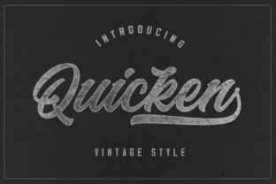 Quicken Font: Elevating Editorial Design with Vintage Charm