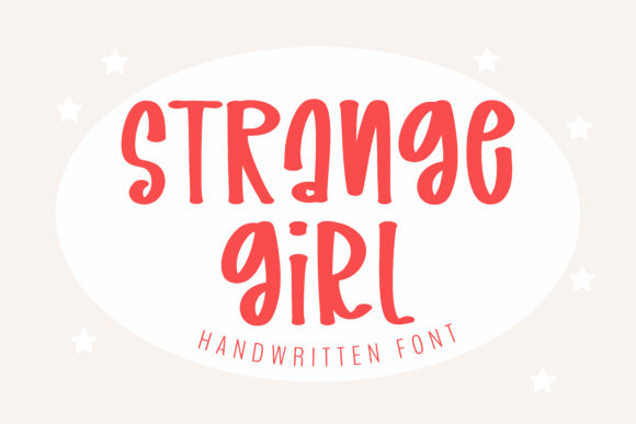 Strange Girl Font: Elevating Web Design with Handwritten Charm