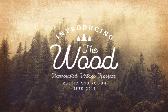 The Wood Font: Elevating Web Design with Elegant Script